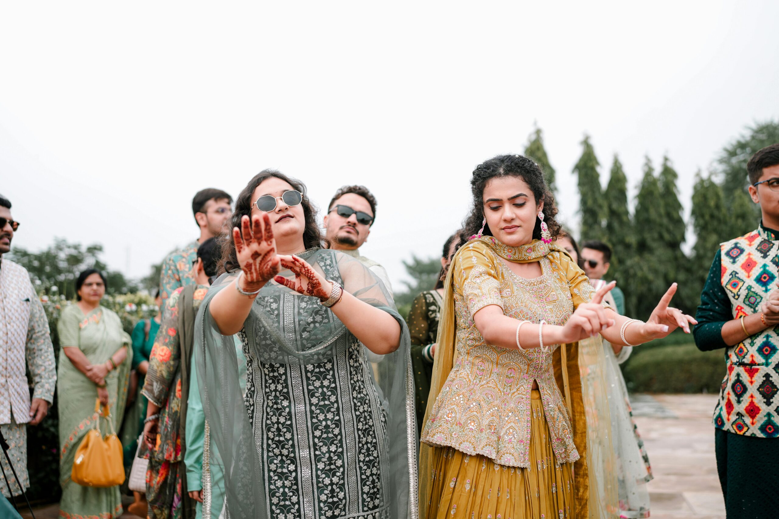 Dancing with Joy at a Wedding Celebration